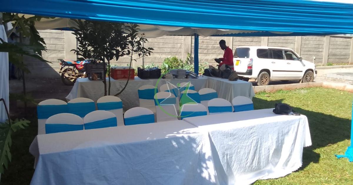 Rectangular Dressed Table